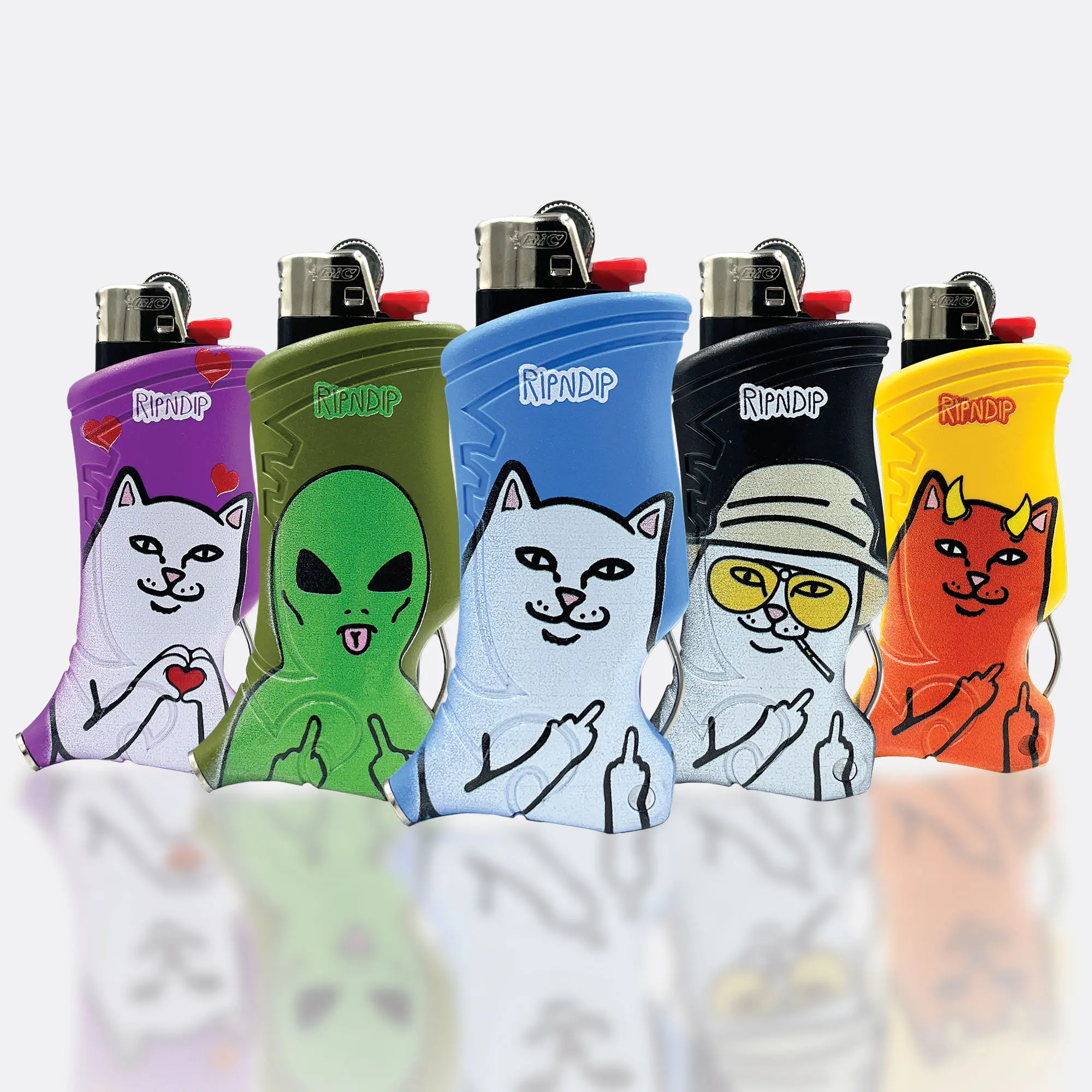 Toker Poker - Bic Lighter Case Multi Tool - Rip N Dip Lord Nermal Collection - All Inclusive Tool for Camping and Other Toker Poker - Bic Lighter Case Multi Tool - Rip N Dip Lord Nermal Collection - All Inclusive Tool for Camping and Other