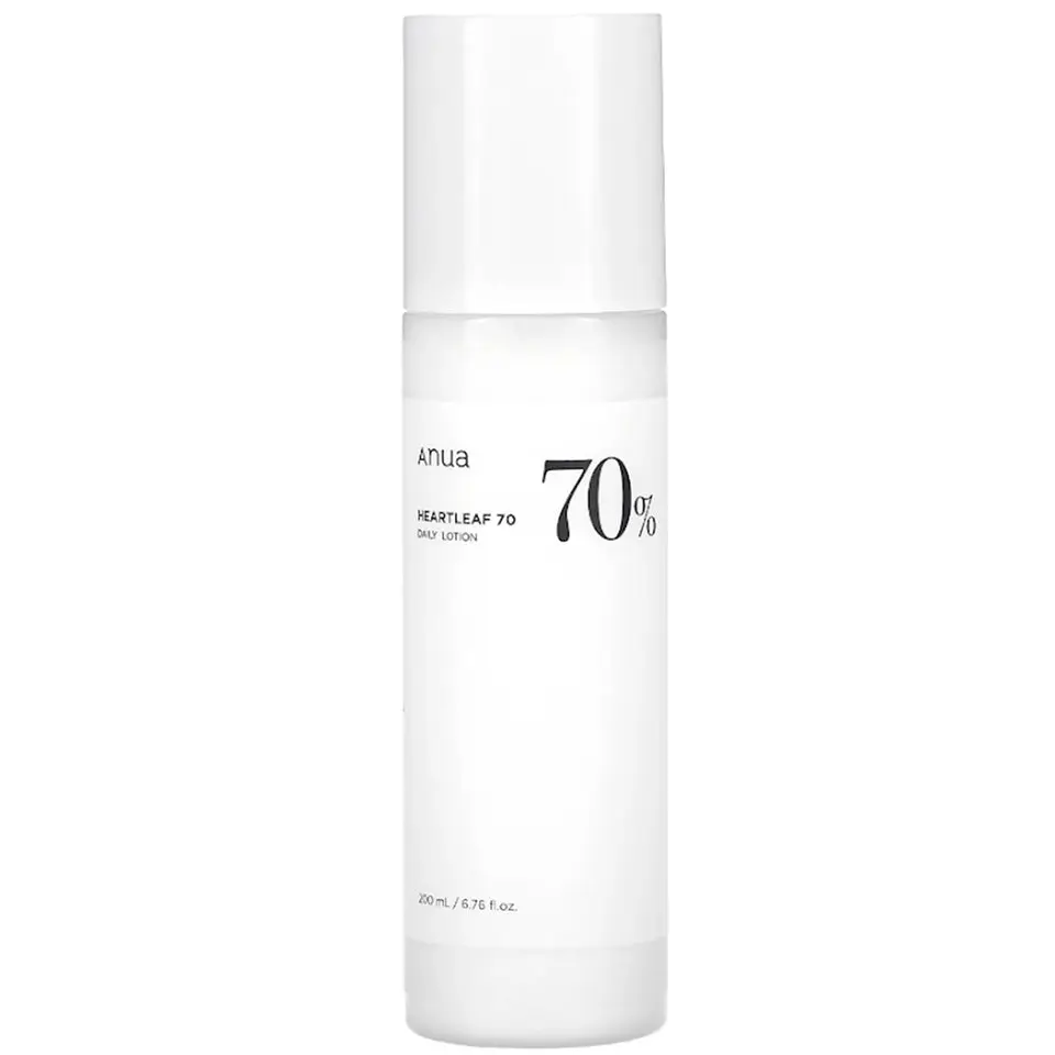 Anua Heartleaf 70% Daily Lotion – Lightweight Soothing & Hydrating Face Moisturizer 200 mL
