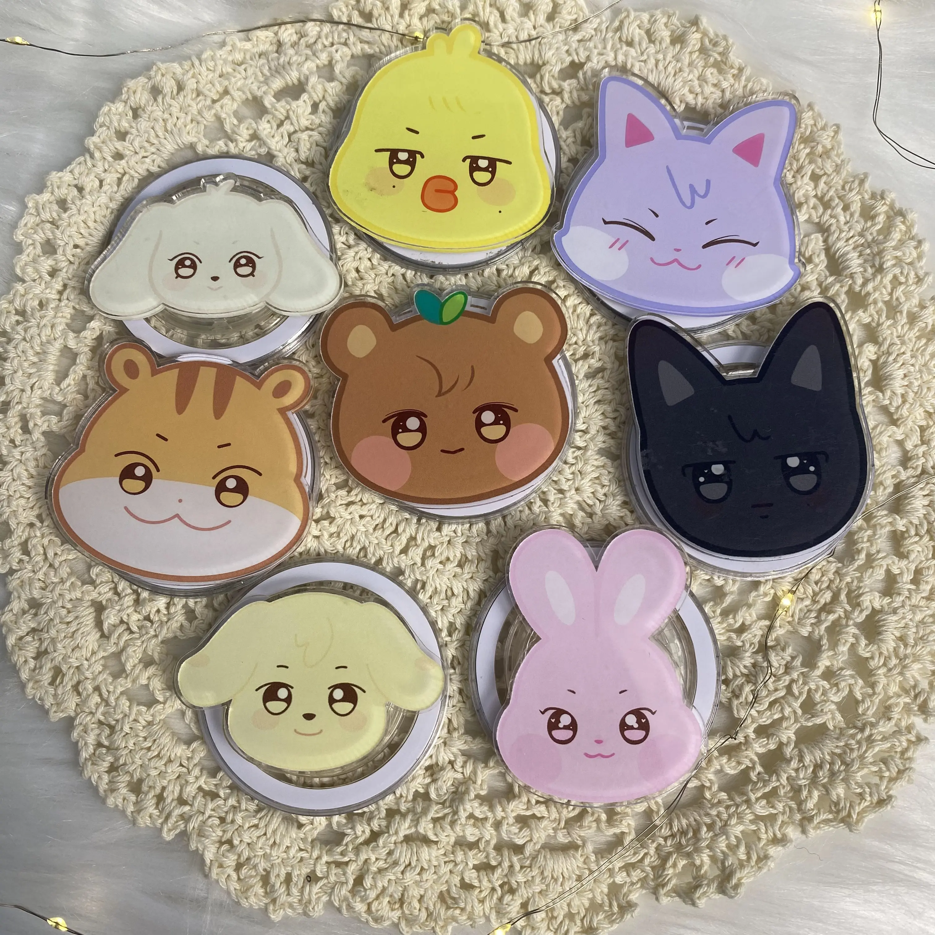 Cute Animal KPOP Magsafe Phone Grip - Magnetic Phone Holder - Gift for Fan Cute Animal KPOP Magsafe Phone Grip - Magnetic Phone Holder - Gift for Fan