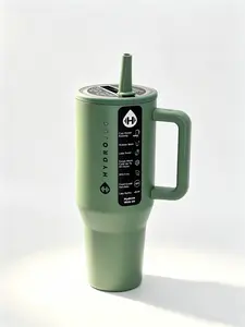 HydroJug Traveler | Leak-Proof Insulated Tumbler with Flip Straw & Cup Holder Fit Flasks Lid Drinkware outdoorfun father day fathersdaygift