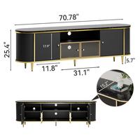 Black/70" TV Stand only