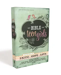 Bible for Teen Girls-NIV: Growing in Faith, Hope, and Love -- Zondervan - Bible