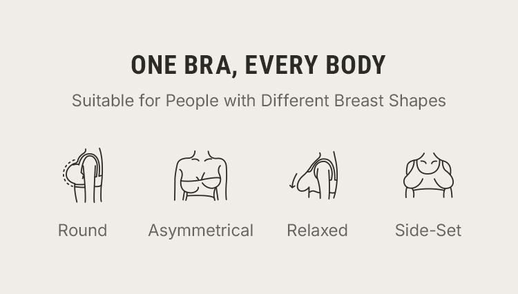 FeelinGirl Women's Wireless Bra Comfort Elastic Bralettes No Underwire Unlined Cami Bra Seamless Tshirt Bras Sports Bra Basic
