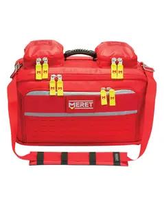 MERET OMNI™ PRO X Red Convertible Backpack – Tactical Medical Convertible Pack, One Size, Farmers Markets