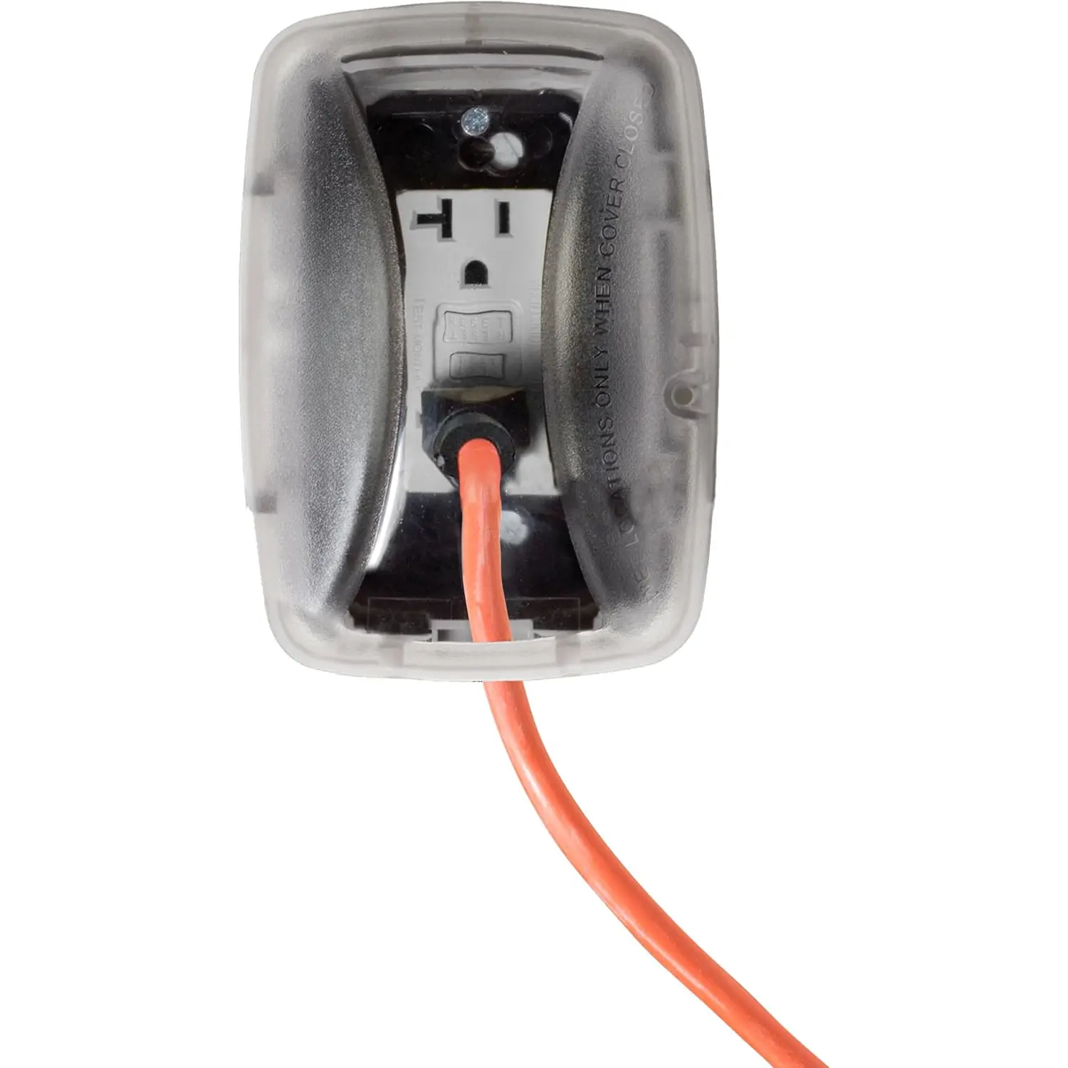 WP3100C Weatherproof Electrical Outlet Cover -  Temperature Resistance, Heavy-Duty Construction, Versatile Design & Multi-Configurable, Easy Install, Secure Fit for Outdoor In-Use