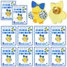 24 Pcs Cheer Luck Duck Brooch Gifts School Cheerleading Cute Duck Pins Fashion Clothing Clips with for Team Teacher Student coach Inspirational Gift Accessories Back to School Team Gift