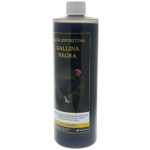 Gallina Negra - Agua Espirtual 16oz Bottle Healing Energy Cleansing Water Household Handheld Antiseptic Disinfectant Hypochlorous Spray