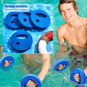 4Pack EVA Foam Swim Kickboard, Lightweight Swimming Training Float Board for Adults Kids Beginners, Non-Absorbent Closed-Cell Kick Board for Lap Swimming Pool Aqua Aerobics Leg Exercises, Portable Water Sports Buoyancy Aid Accessories