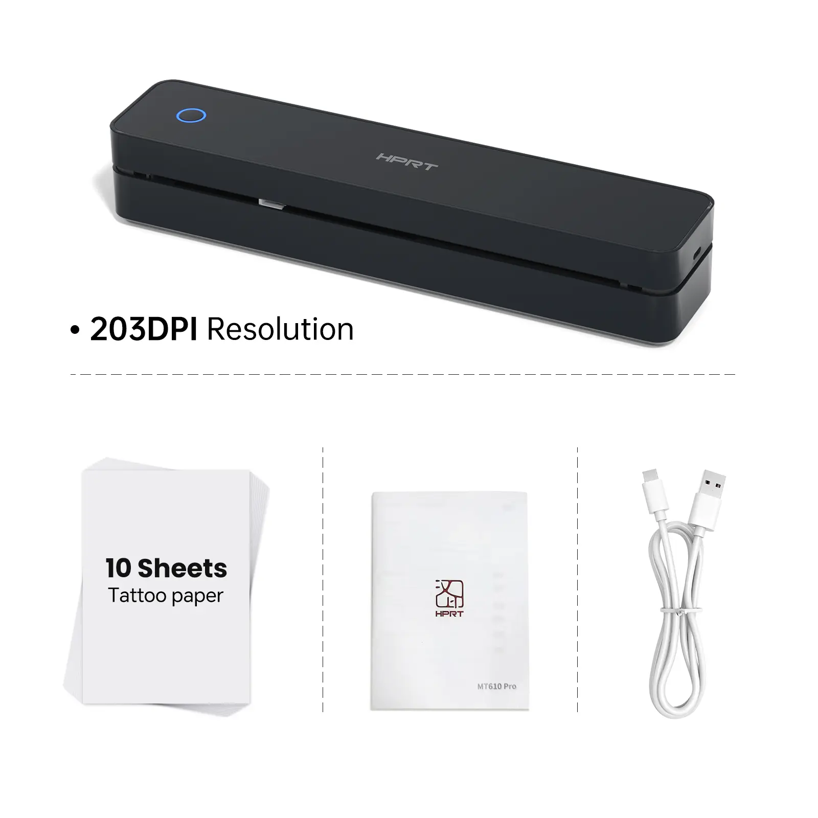 MT660 tattoo printer&A4 document printer