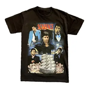 Scarface Tony Montana Graphic Tee, Unisex Shirt, Using 100% Cotton, Gift For Fans