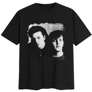 Tears For Fears Black Men's T-shirt, Christmas Tee, Gift for Fans Cotton Unisex Men's Sweatshirt