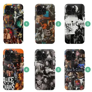 Alice In Chains Tough Phone Case – Facelift & Dirt Album Art, Grunge Music Lover Gift, Rock Band Phone Accessory, Alternative 90s Aesthetic StyleSuitable for iPhone 17-11 Pro Max/Plus and  Samsung Galaxy S23-25