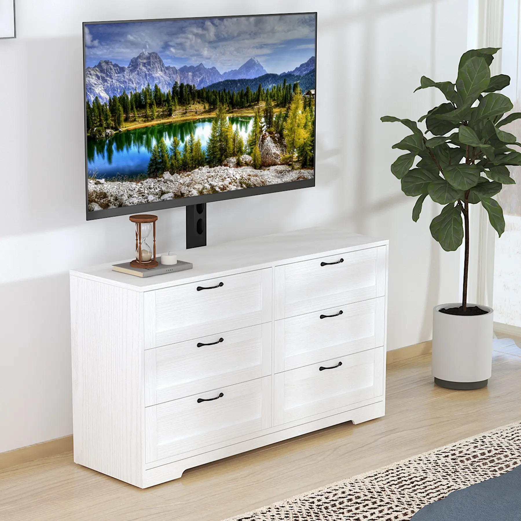 bedroom tv stand dresser Snhomee 50