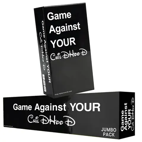 Game Against Your Childhood Value Bundle- A party cards game featuring 2 highly anticipated games