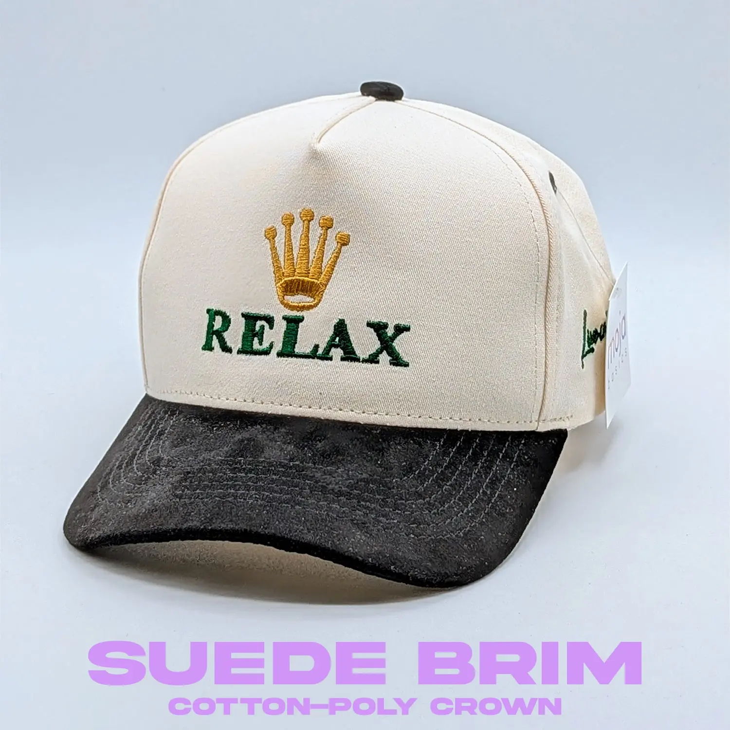 Natural/Black (Suede Brim)