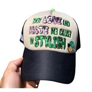 BLACK NSB TRUCKER HAT