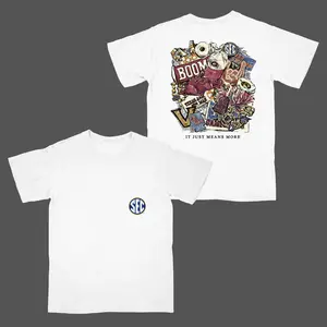 Southeastern Conference SEC Gameday Gear T-Shirt, College Football Fan Gift, Unisex Casual Wear Game Day Apparel, Cute Football Shirt for Men, For Women