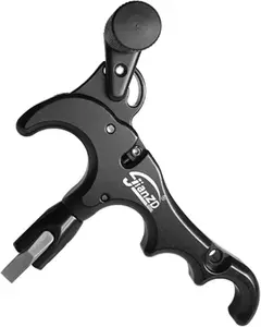 JianZD Bow Release For Compound Bow, Archery Release360° Rotatable Thumb Release For Compound Bow