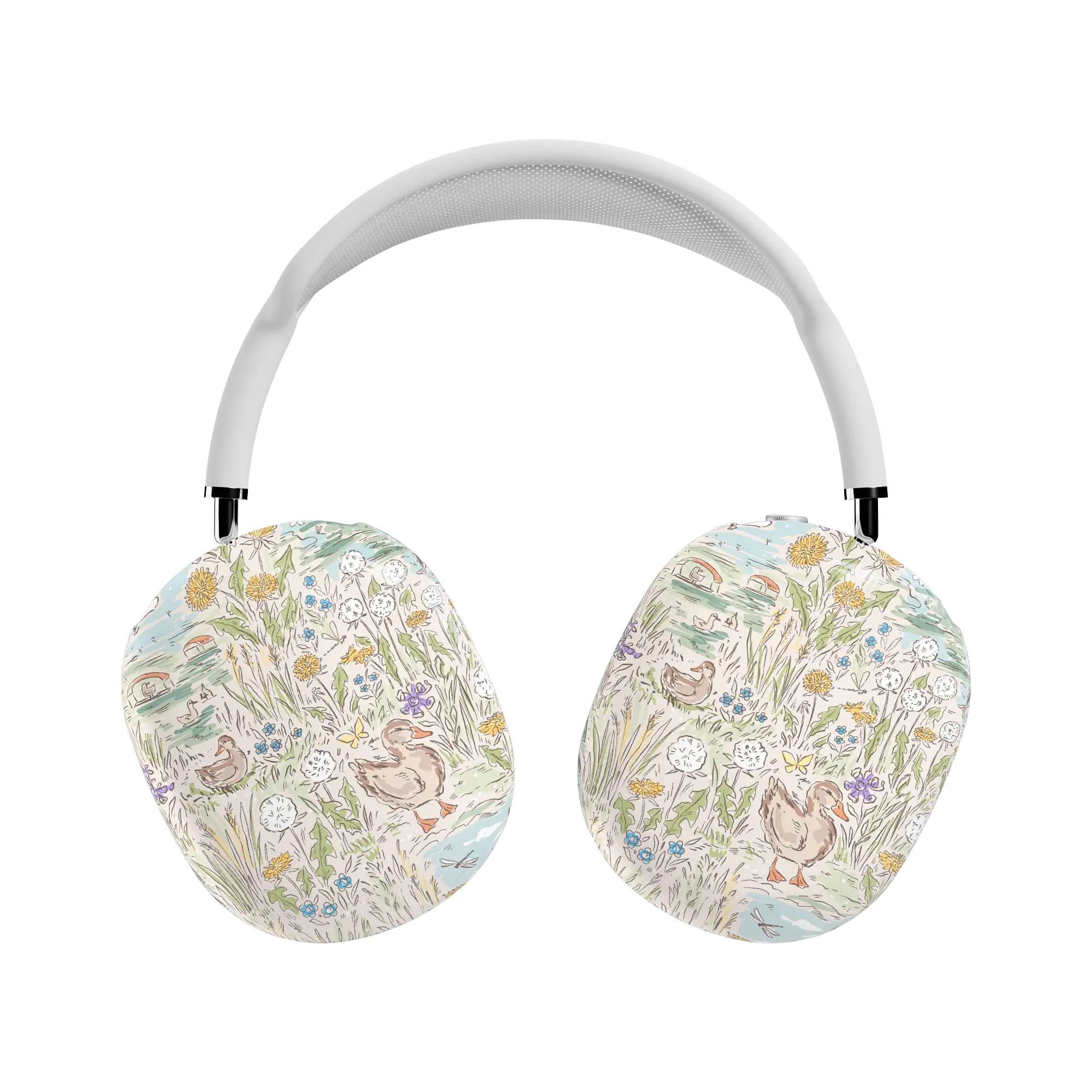 Casely AirPods Max Case | Snap-On Hard Shell Covers | The Waddle Path | Duck Pond