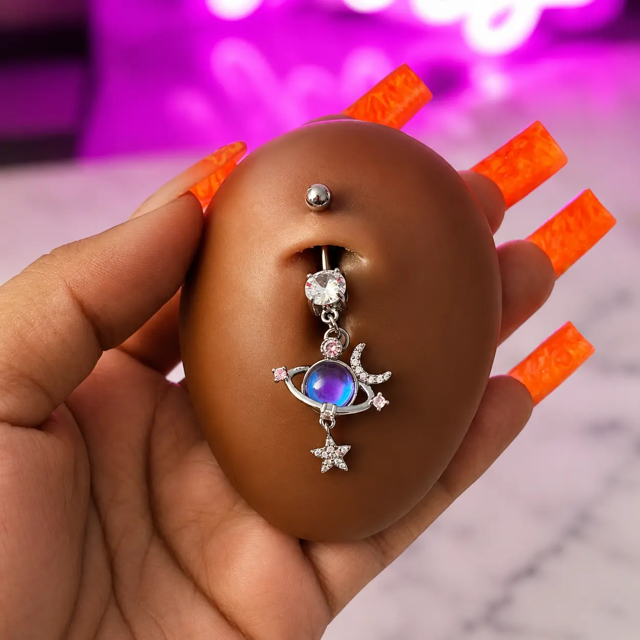 Galaxy Belly Ring Galaxy Belly Ring