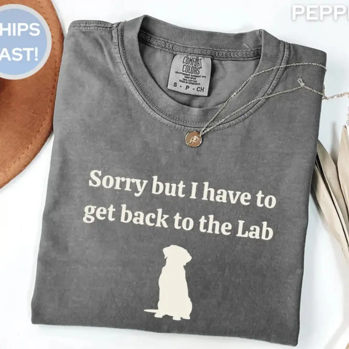 Comfort Colors Labrador Dog Shirt, Funny Pet Owner T-Shirt, Nurse Dog Lover Tee, Yellow Lab Golden Lab Black Lab Gift, Dog Lover Tshirt