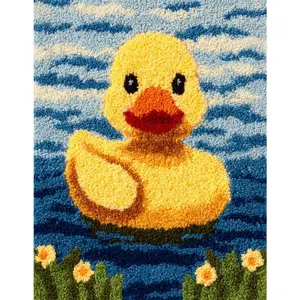 latch hook kits for adults, DIY Handmade Carpet Crochet Needlework Mat Knotted Cushion Tapestry,  Pattern Pre-Printed, Embroidery Kits Valentine's Day gift Birthday gift Decoration Festival Gift 20.47in*14.96in 52cmx38cm