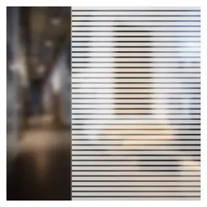 BDF BLVE Decorative Window Film Venetian Blind (1/2 Inch Wide Blinds)