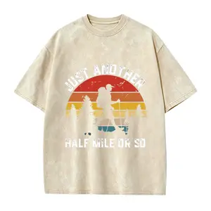 Funny Men's Hiking Shirt/ Gift For Hiker/ Just Another Half Mile Or So/ Hiking Shirt Gift/ Gift For Dad/ Hiking Shirt For Men