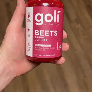 Product Review of Goli Beets Cardio Gummy - Beet Root Extract & 100mg CoQ10, Gluten-Free, Vegan, Non-GMO, and Gelatin-Free. Nature's Great Superfood from T**e