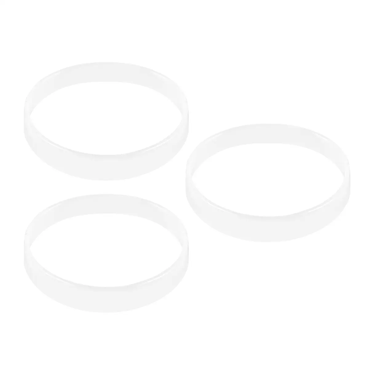 3PCS Seal Rubber Seal Spare Seal Spare Part Compatible for Nutri Ninja 6/7 Fins Blade Blender Mixer (Ø 10cm) Kitchen Replacement Parts