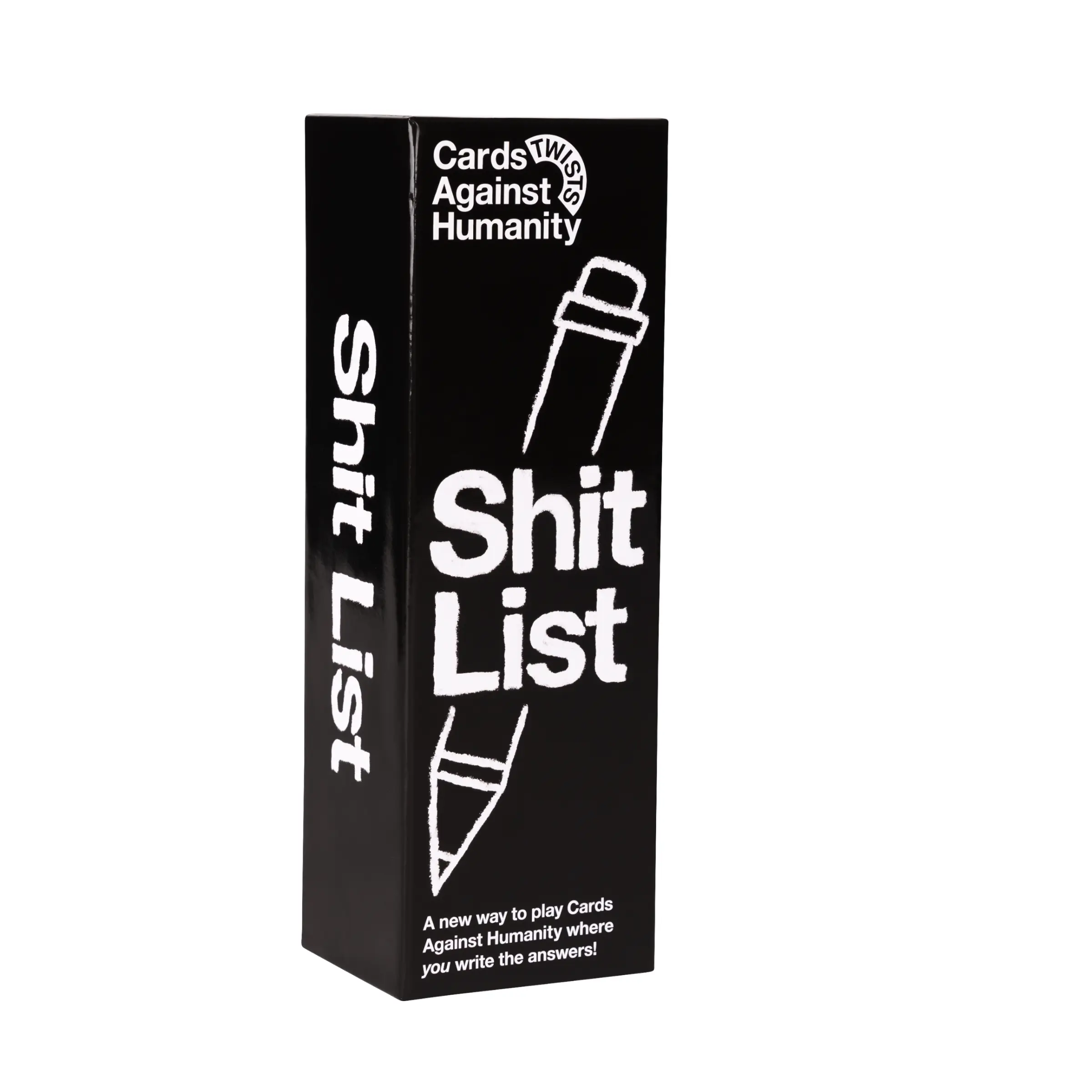 Cards Against Humanity S-List Adult Card Game, 17+, New Twist on Original Party Game, Write Your Own Answers Cards Against Humanity S-List Adult Card Game, 17+, New Twist on Original Party Game, Write Your Own Answers