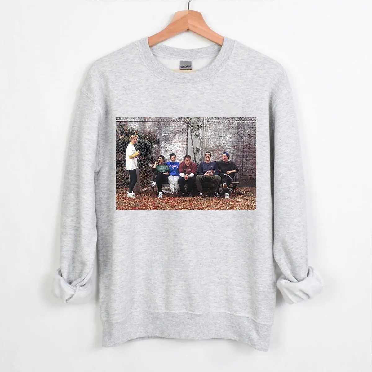 Friends Football Sweatshirt, The One With The Football Friends Thanksgiving Sweater, Fall Season, Retro Friends TV Show, Thanksgiving Gift Unisex