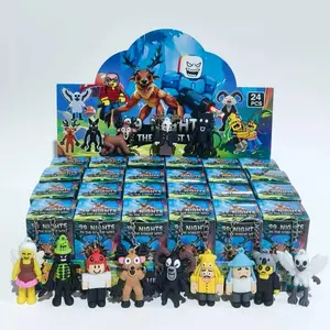 24-Piece Forest-Themed Night Handcrafts Game Peripheral Model Toy Display Box, Collectible Blind Boxes for Kids & Adults, ToySet, Action Figures Set