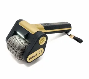 Horsepower Giddy Up Gold Rechargeable Bristleless Grill Brush