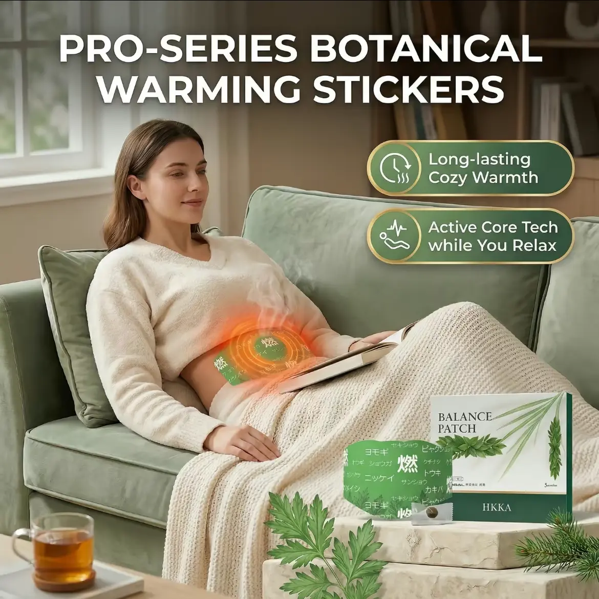 5 Patches for Natural Relief,Herbal Formula