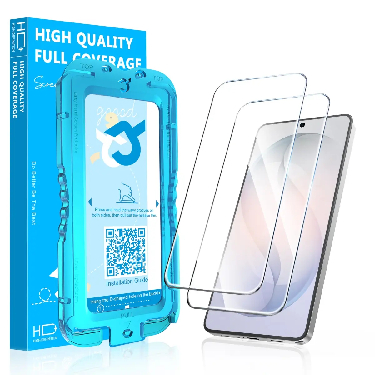 JavoYion 2-Pack for Samsung Galaxy S26 Ultra Screen Protector - Dust-Free Chamber, 9H Tempered Glass, Easy Install, Fingerprint Compatible, HD Clarity, Anti-Scratch, Smooth Touch, Case-Friendly, Protector samsung s26 ultra, Protector de pantalla s26 ultra