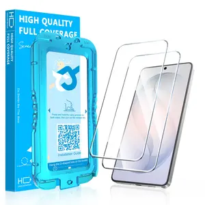 JavoYion 2-Pack Screen Protector for Samsung Galaxy S26 Ultra–Crystal Clear, Scratch-Resistant, Ultra-Smooth Touch, Easy Installation,Auto Dust-Elimination,9H Tempered Glass,Fingerprint Unlock, Case Fit