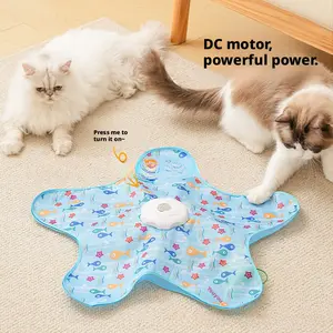 Pet ball game cover, self fun, relieving boredom, hiding cover, electric hunting cover, cat teasing stick, automatic cat turntable, cat toy