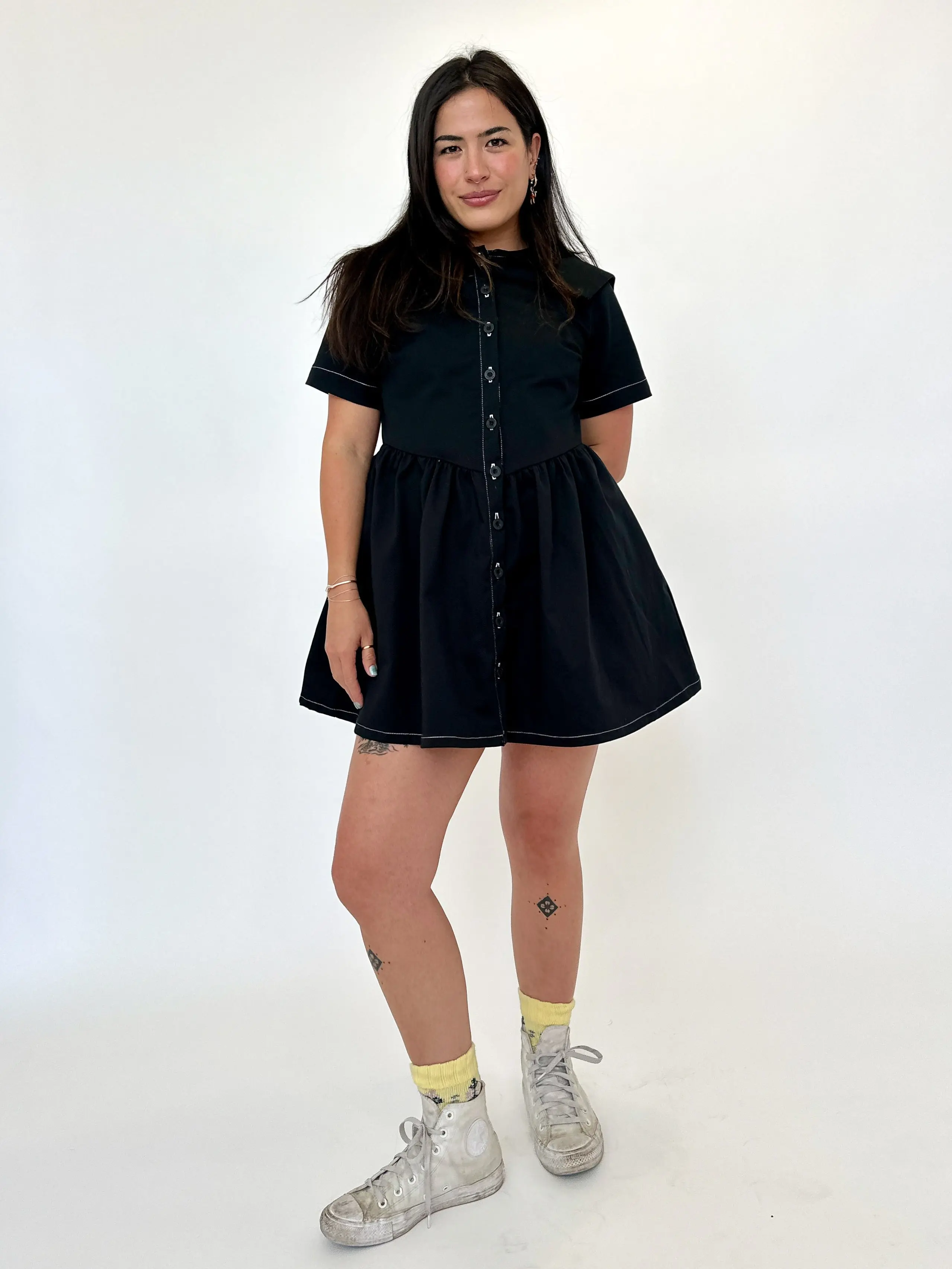 Sailor Dress Black