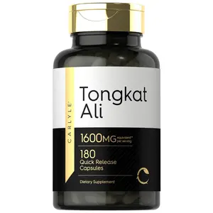 Carlyle Tongkat Ali | 180 Quick Release Capsules | 1,600mg | Non-GMO and Gluten Free Supplement