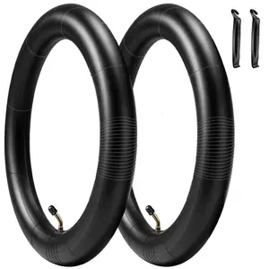 2 Pack 12 1/2 x 2 1/4 Inner Tube 12.5''x2.25'' Heavy Duty Thickend Butyl Replacement Inner Tubes Anti-Puncture Resistant with AV32mm Bent Schrader Valve for Electric Scooter, Bike and Fat Tire Ebike