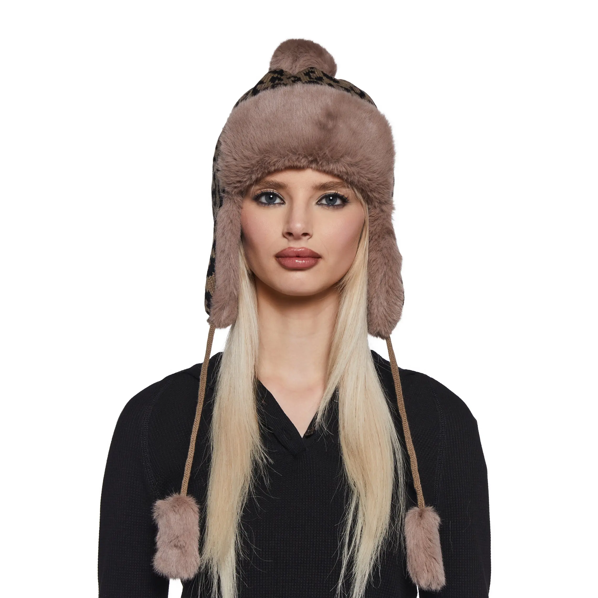 Leopard Trapper Hat