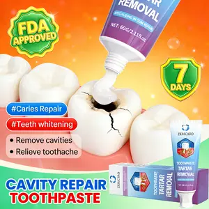Repair Toothpaste - Repairs Cavities, Strengthens Enamel, Removes Plaque, Whites Teeth, Relieves Tooth Sensitivity, and Promotes Oral Health