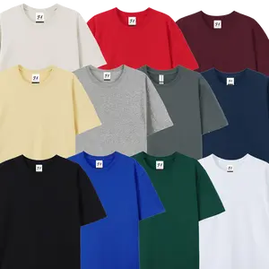3 pack 230g heavyweight cotton T-Shirt oversize 11 color Combo pack