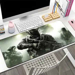 Call of Duty Mouse Pad Mousepad HD Printing Computer Gamers Locking Edge Non-slip Mouse Pad XXL90x40cm Keyboard PC Desk Pad