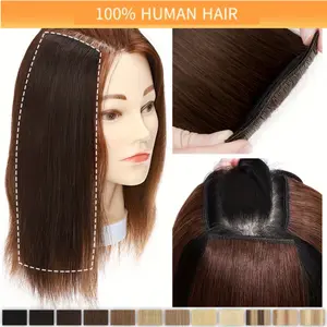 #GiftedInLove #Valentine #Gift 1 Piece Clip-in Human Hair Extensions - Remy Human Hair, Natural Look, Straight Hair, Various Lengths (10cm / 4inch to 30cm / 12inch ), Multiple Weights (8g to 17g), Easy Clip-in Design, Can Add Volume and Length, Perfewoman