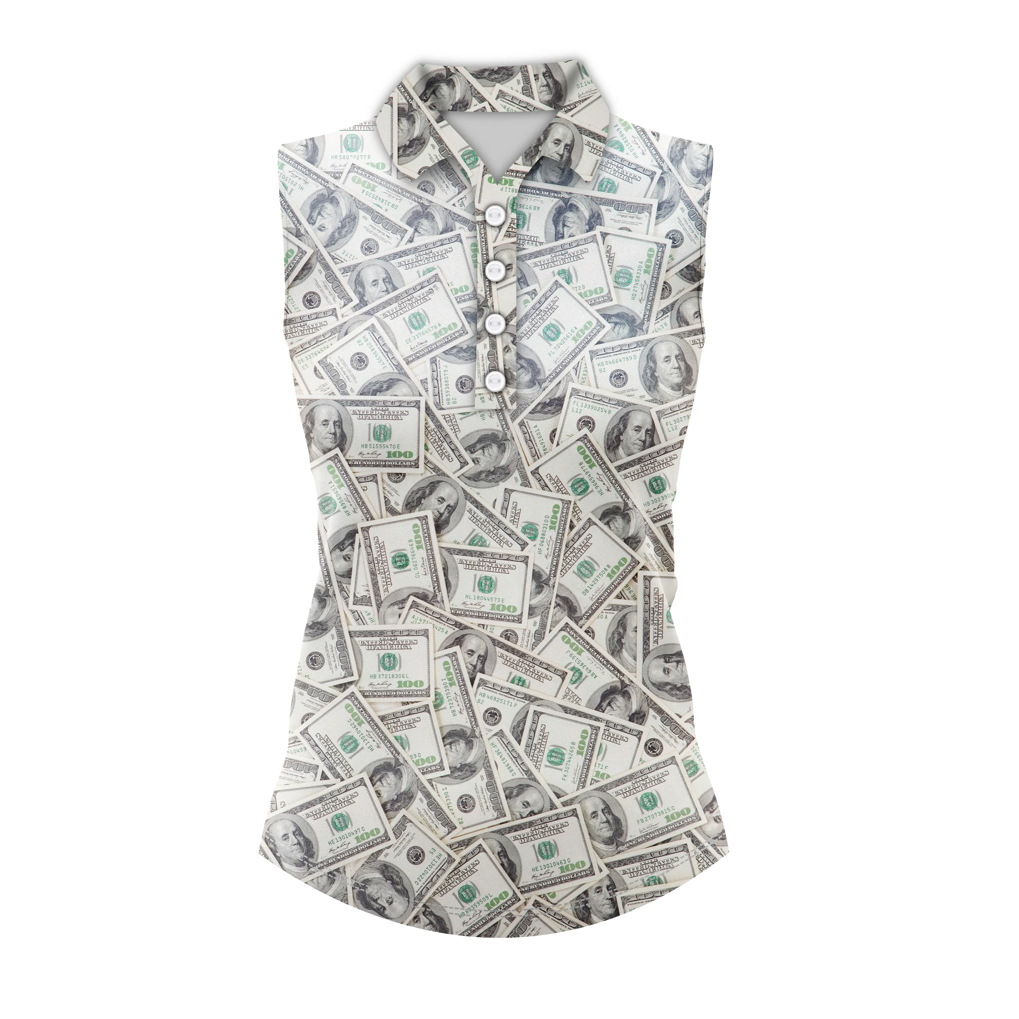 The Benjamins | Women's Sleeveless Golf Polo