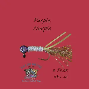 Purple Nurple Crappie Jig 3 Pack 1/32 oz