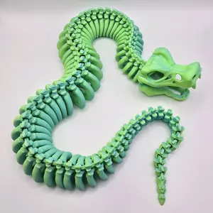 Jumbo Skeleton Snake 3d printed