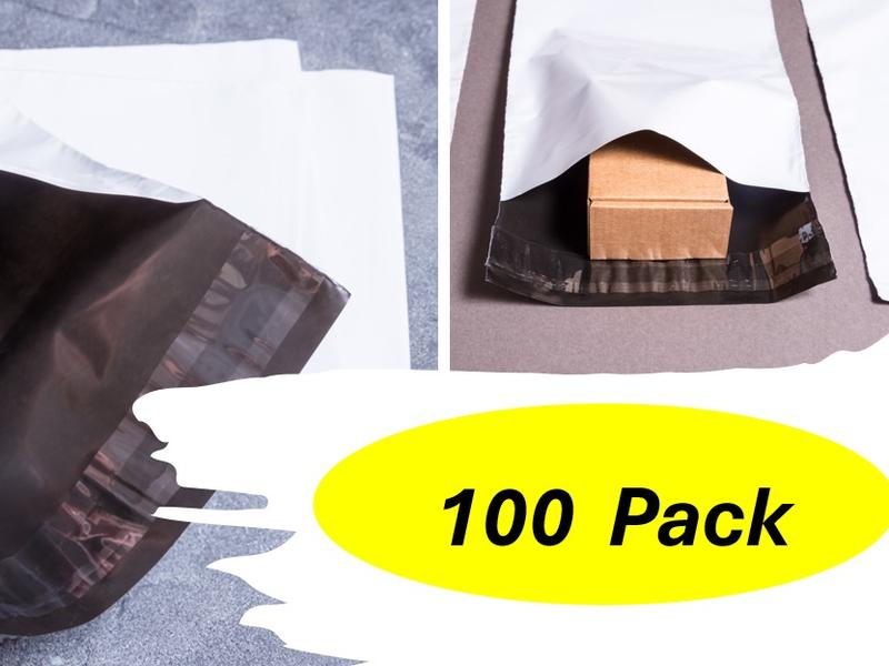Poly Mailer Envelope Self-Seal Shipping Bag Tear-Resistant Multiple Sizes 100/pack